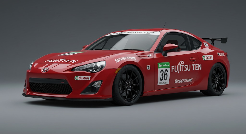 富士通86レーシングカー