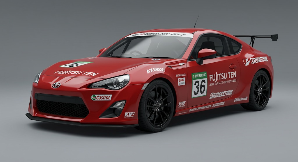 富士通86レーシングカー