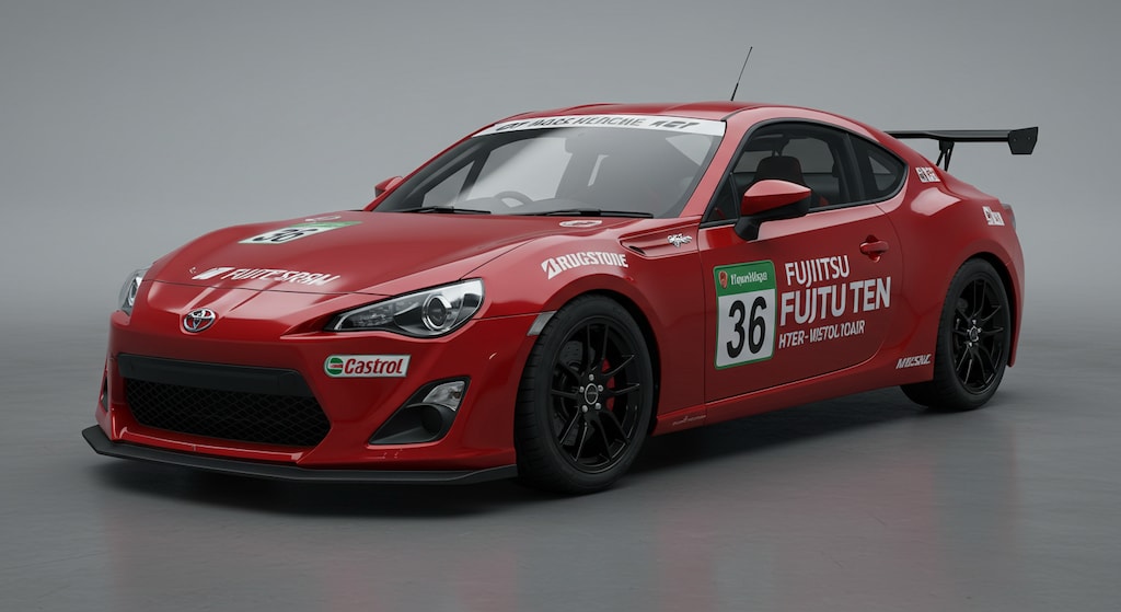 富士通86レーシングカー