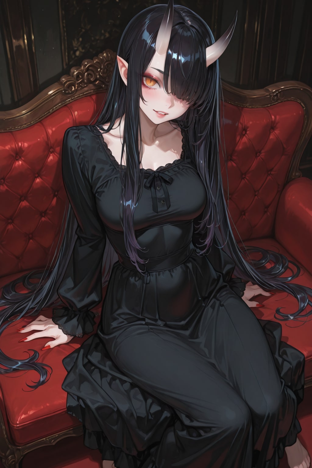 (全年齢版)異世界探訪　同郷の鬼娘をお持ち帰り うちの子 リゥファ