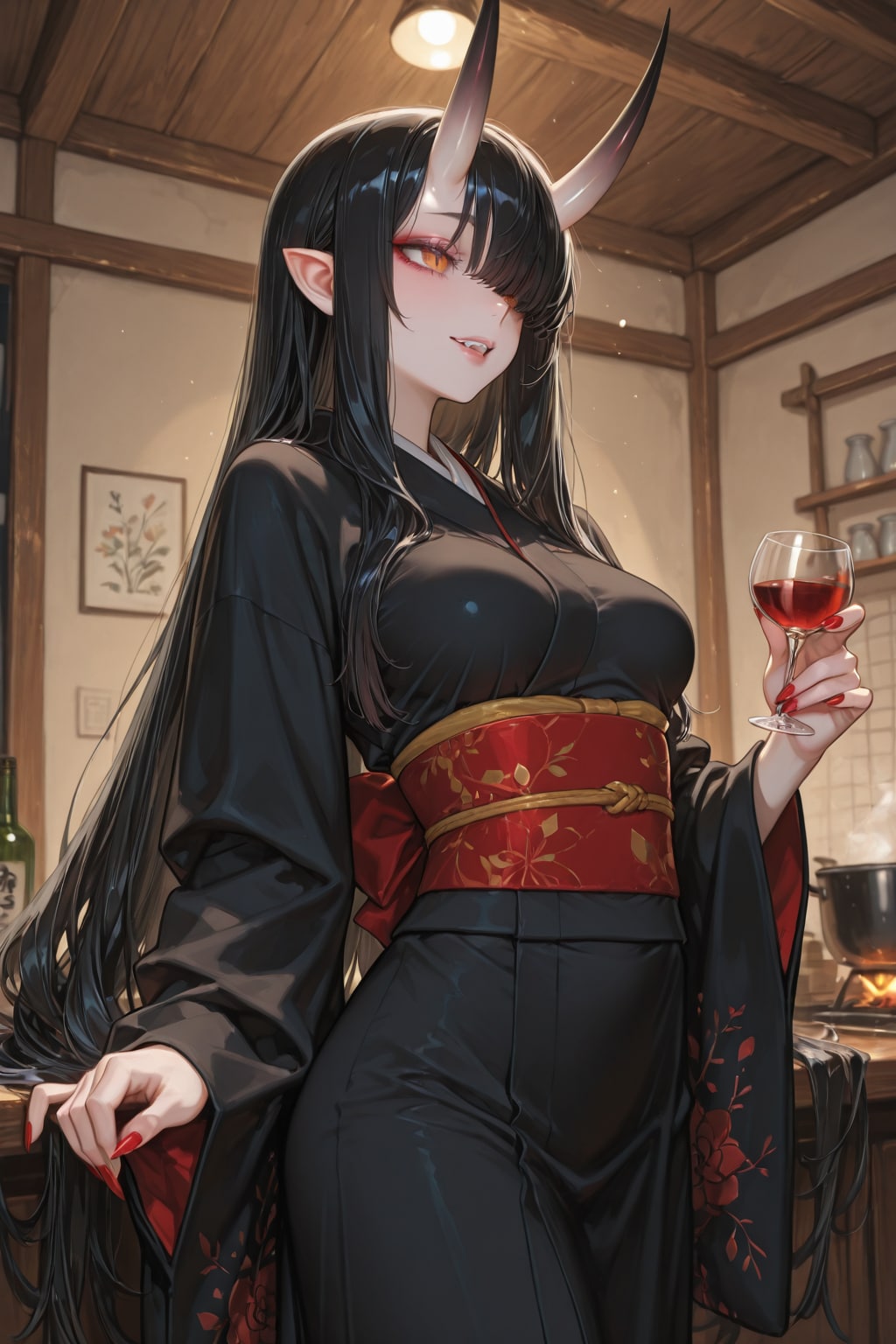 (全年齢版)異世界探訪　同郷の鬼娘をお持ち帰り うちの子 リゥファ