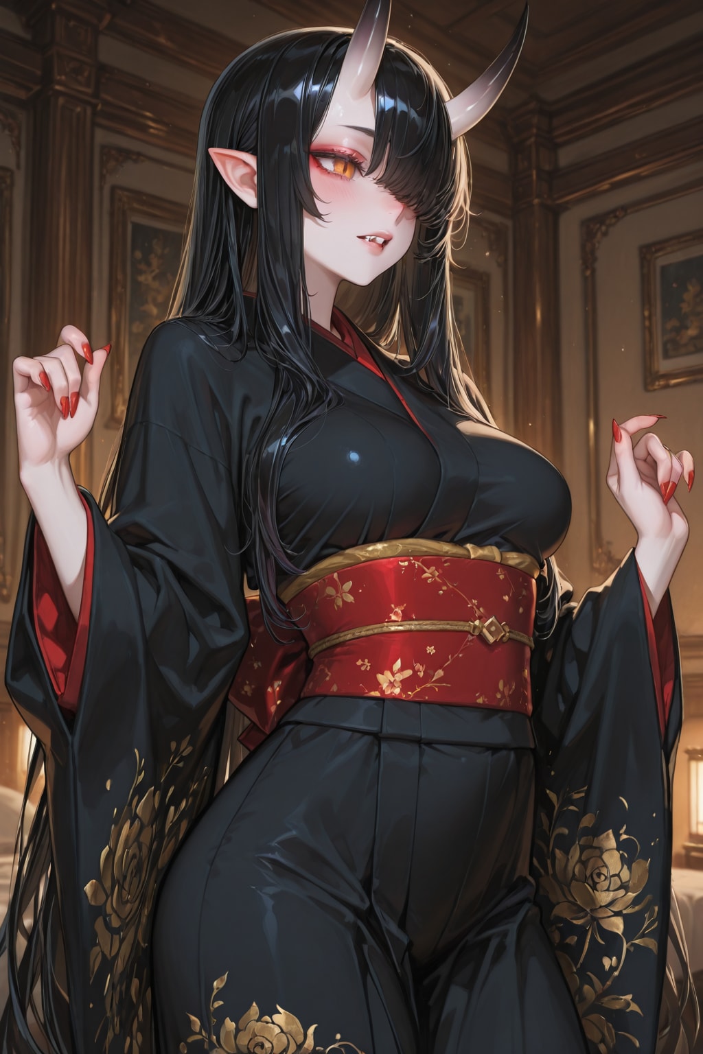 (全年齢版)異世界探訪　同郷の鬼娘をお持ち帰り うちの子 リゥファ