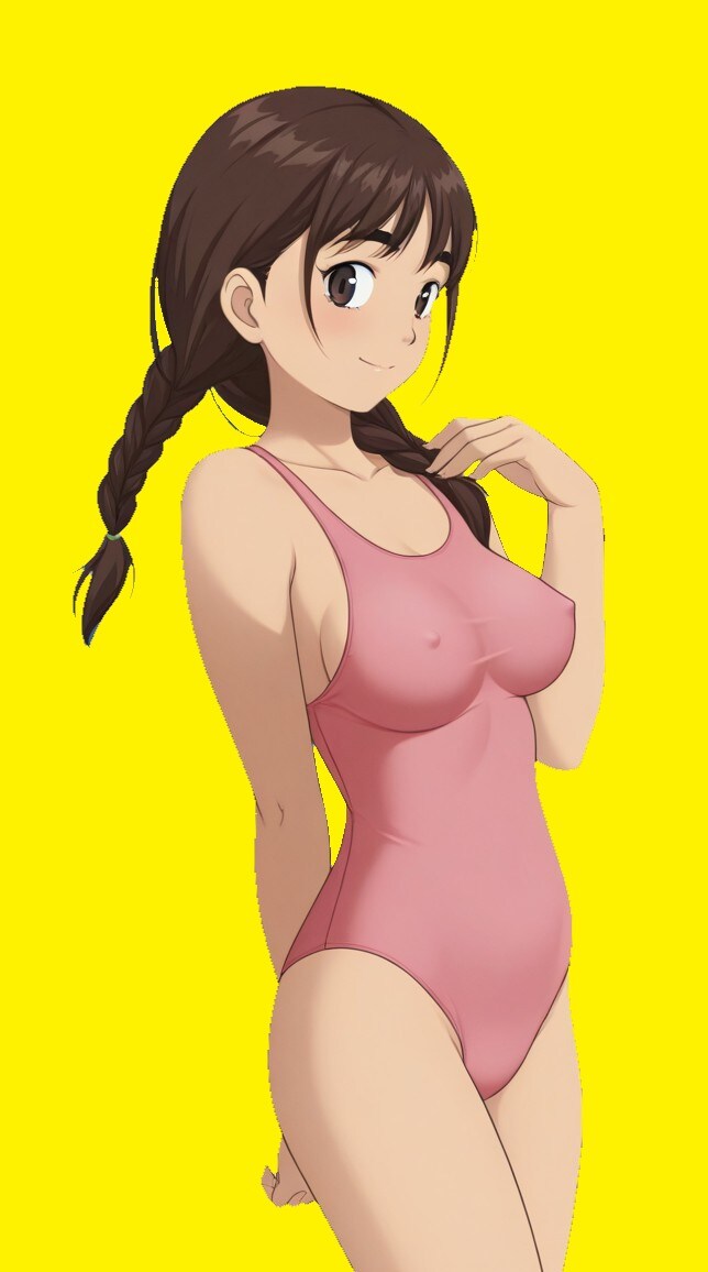 ピンクのレオタードの女の子