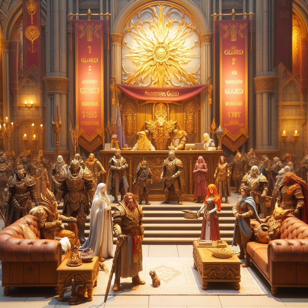 王都：冒険者ギルド本部