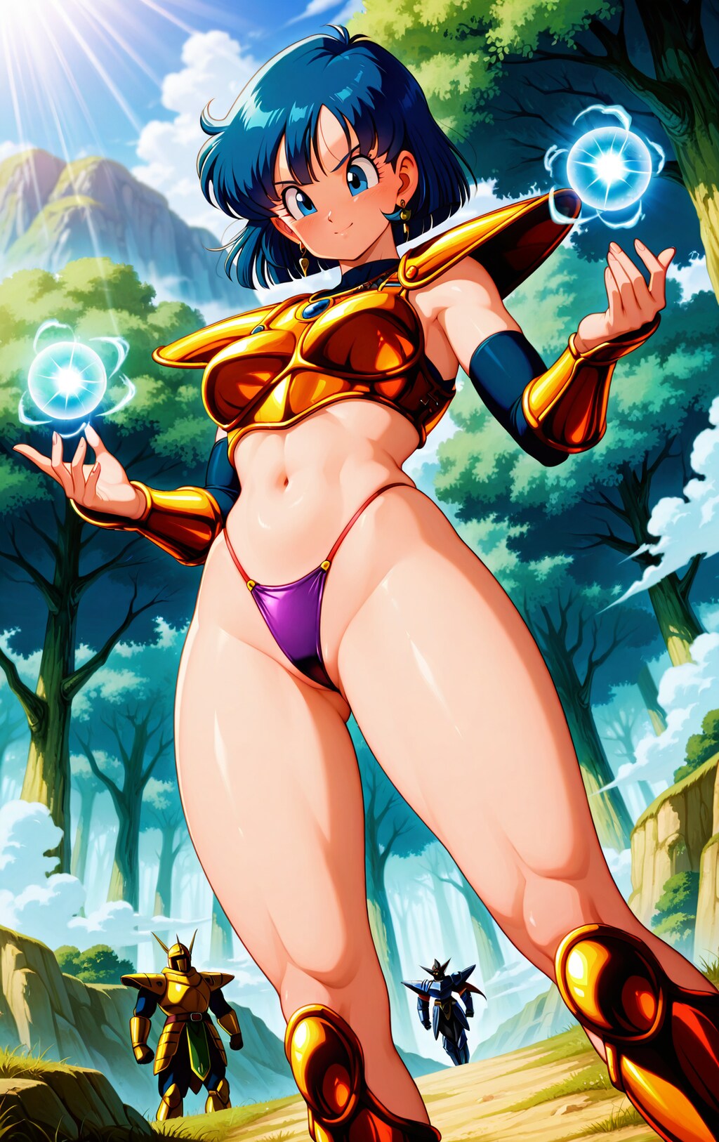 勇敢！ビキニアーマ戦士！