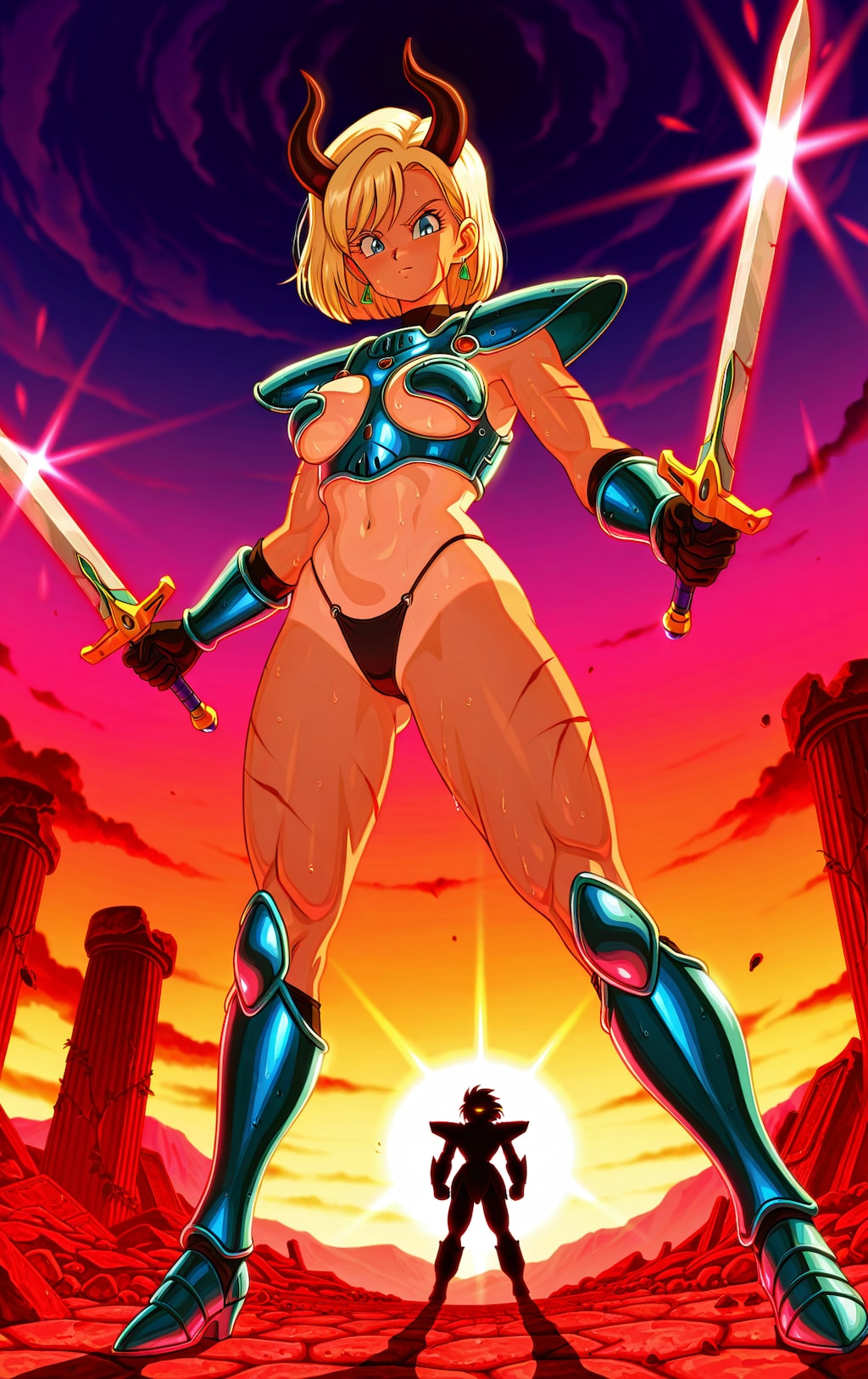勇敢！ビキニアーマ戦士！