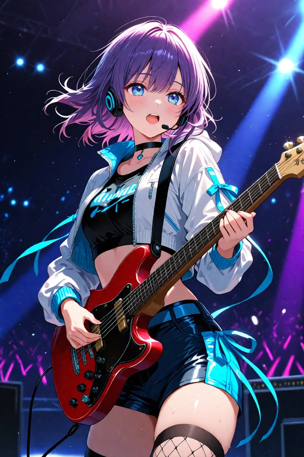エレキなるなちゃん！　かっこいい！