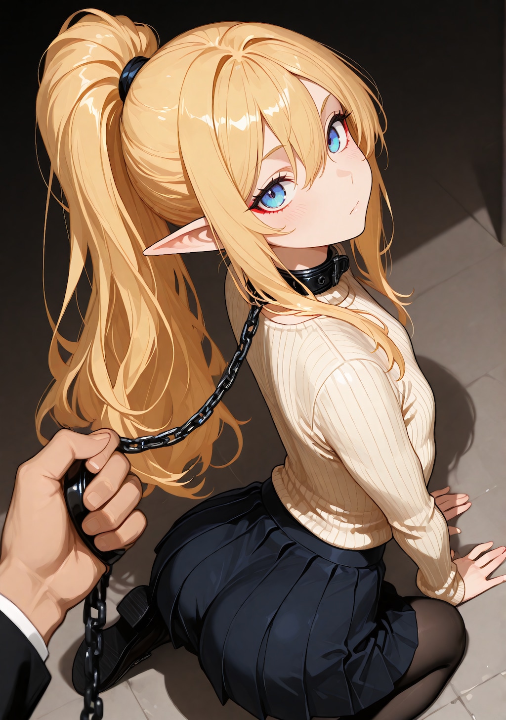 セーターとルーチェ（パンツあり）
