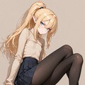 セーターとルーチェ（パンツあり） 6枚目