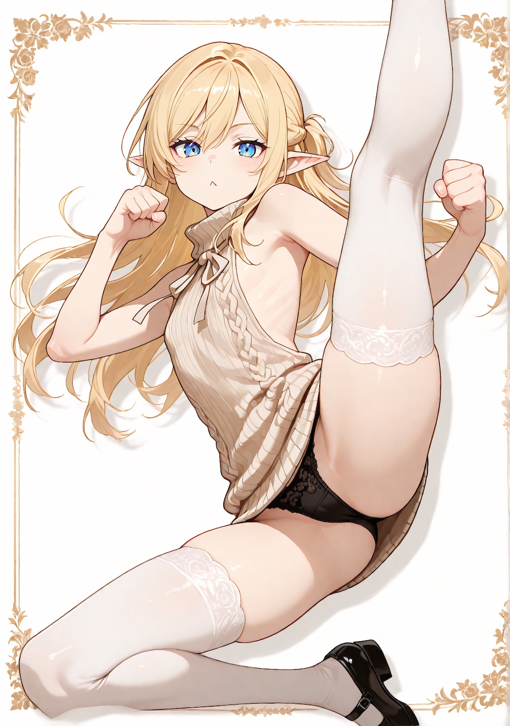 セーターとルーチェ（パンツあり）