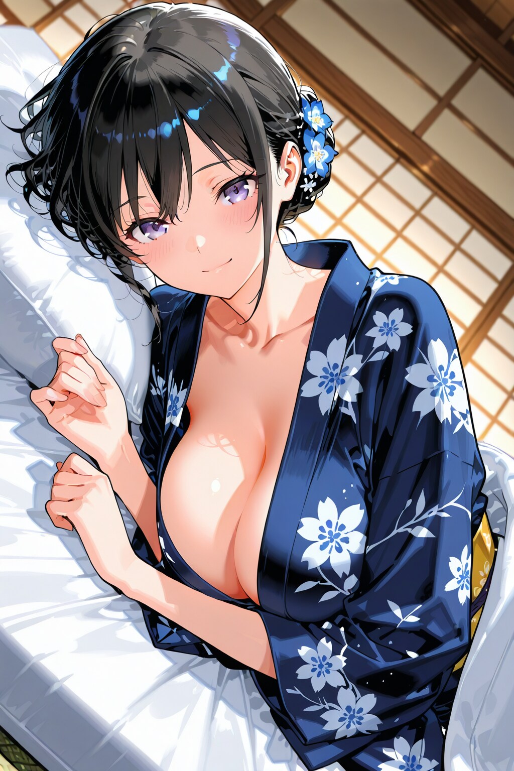 一緒のお布団で寝よう💕
