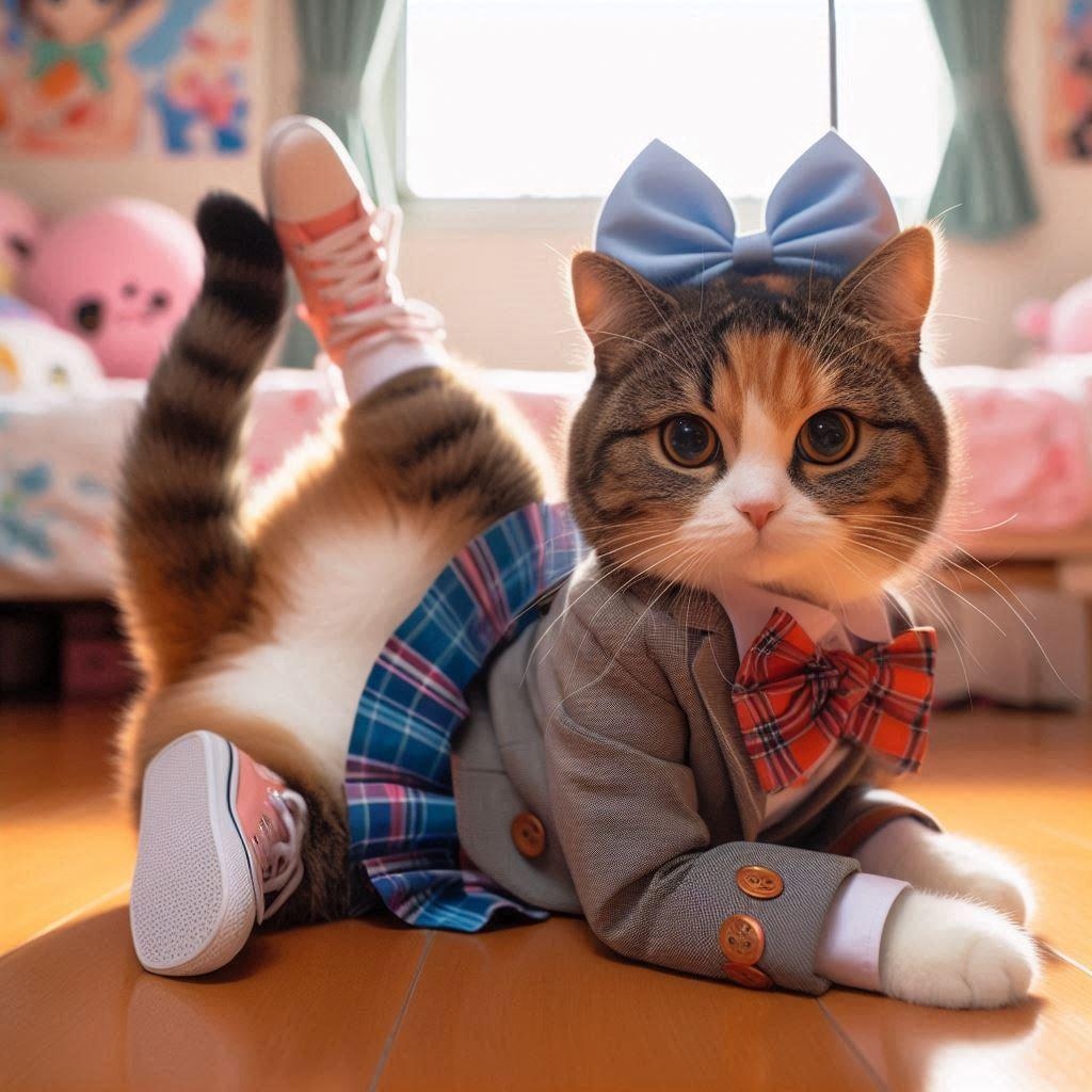 ツンデレギャル猫