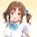 藍子、愛梨、しゅがはのミニスカ制服＆ルーズソックス 2枚目