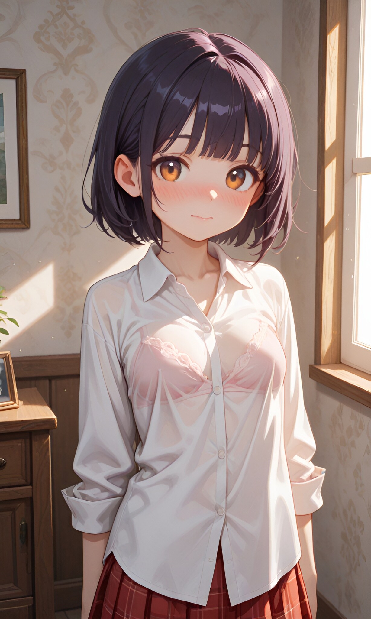 着替え中