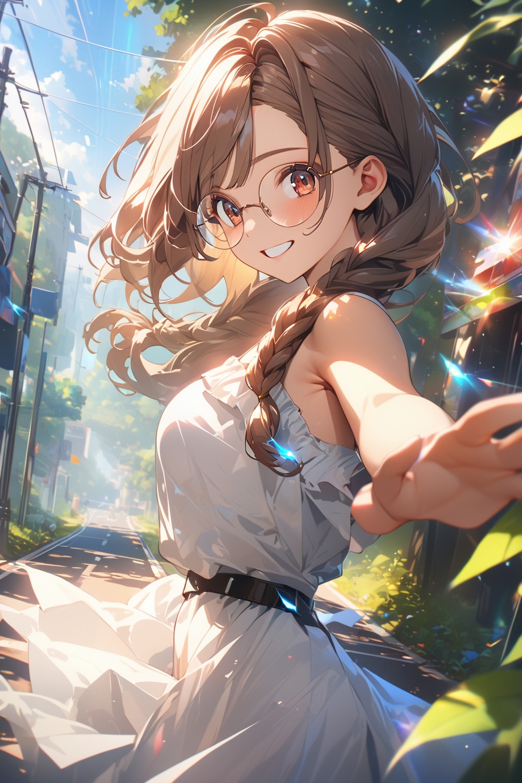 ほら、手をつなごうよ | の人気AIイラスト・グラビア