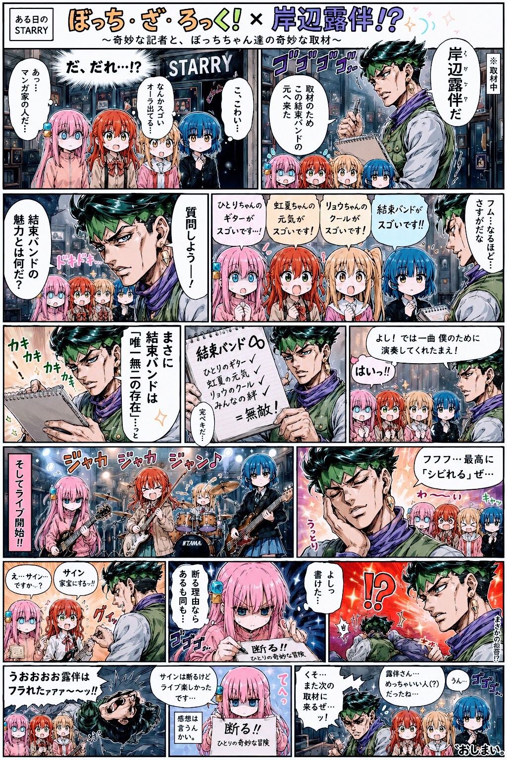 ぼっち vs 露伴先生
