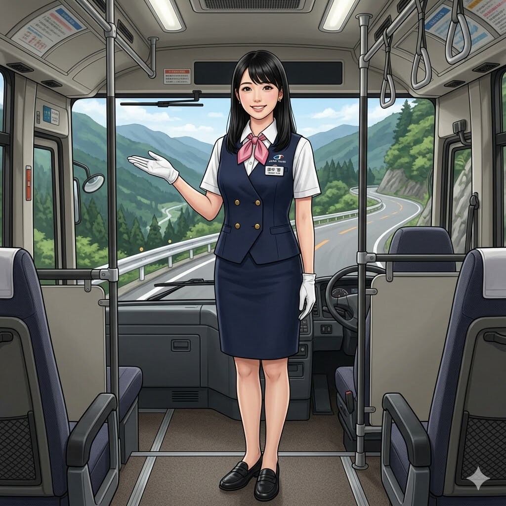 ししょちゃんのGWバイトはバスガイド