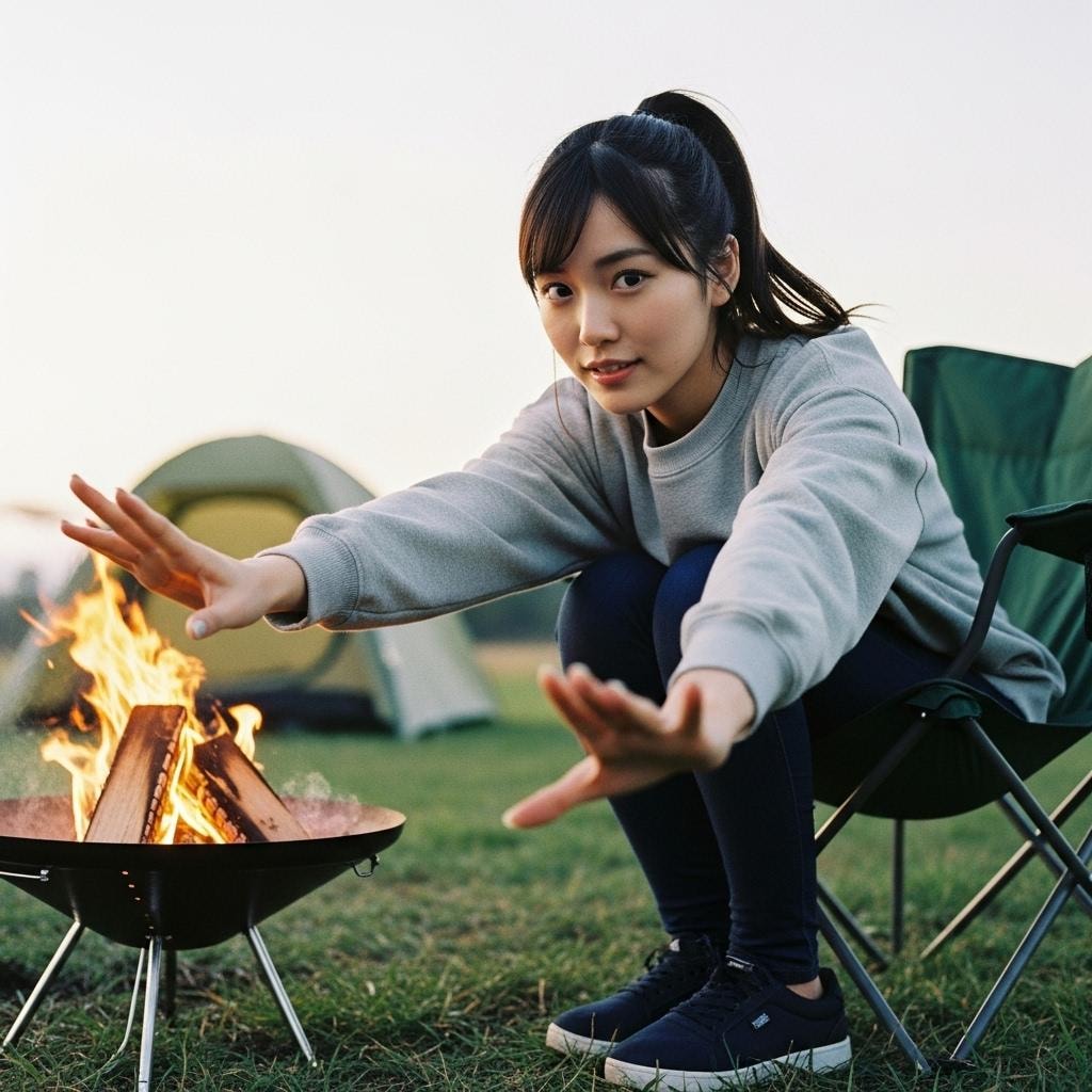 キャンプファイヤー