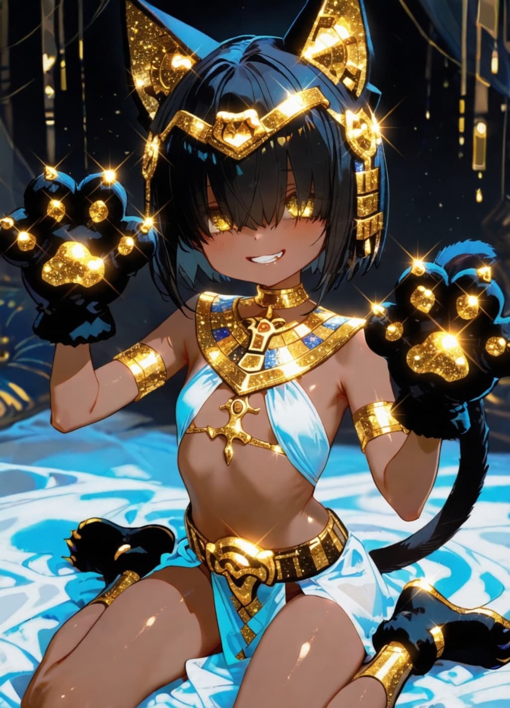 黒猫バステトちゃん