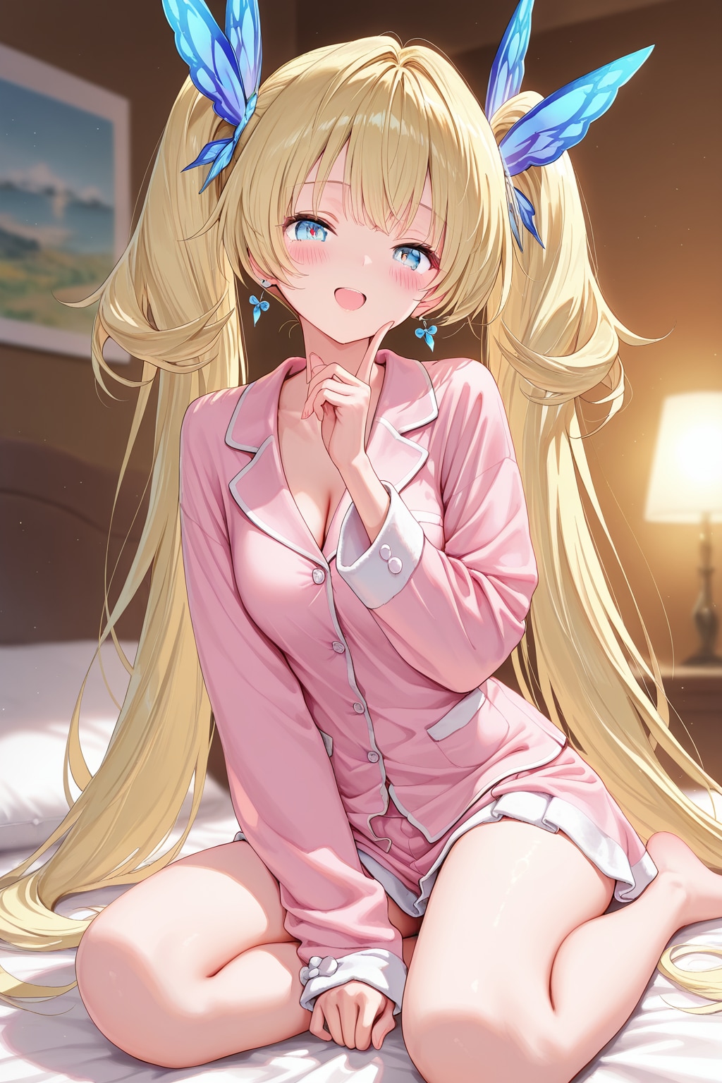 一緒に寝よ♪ | の人気AIイラスト・グラビア