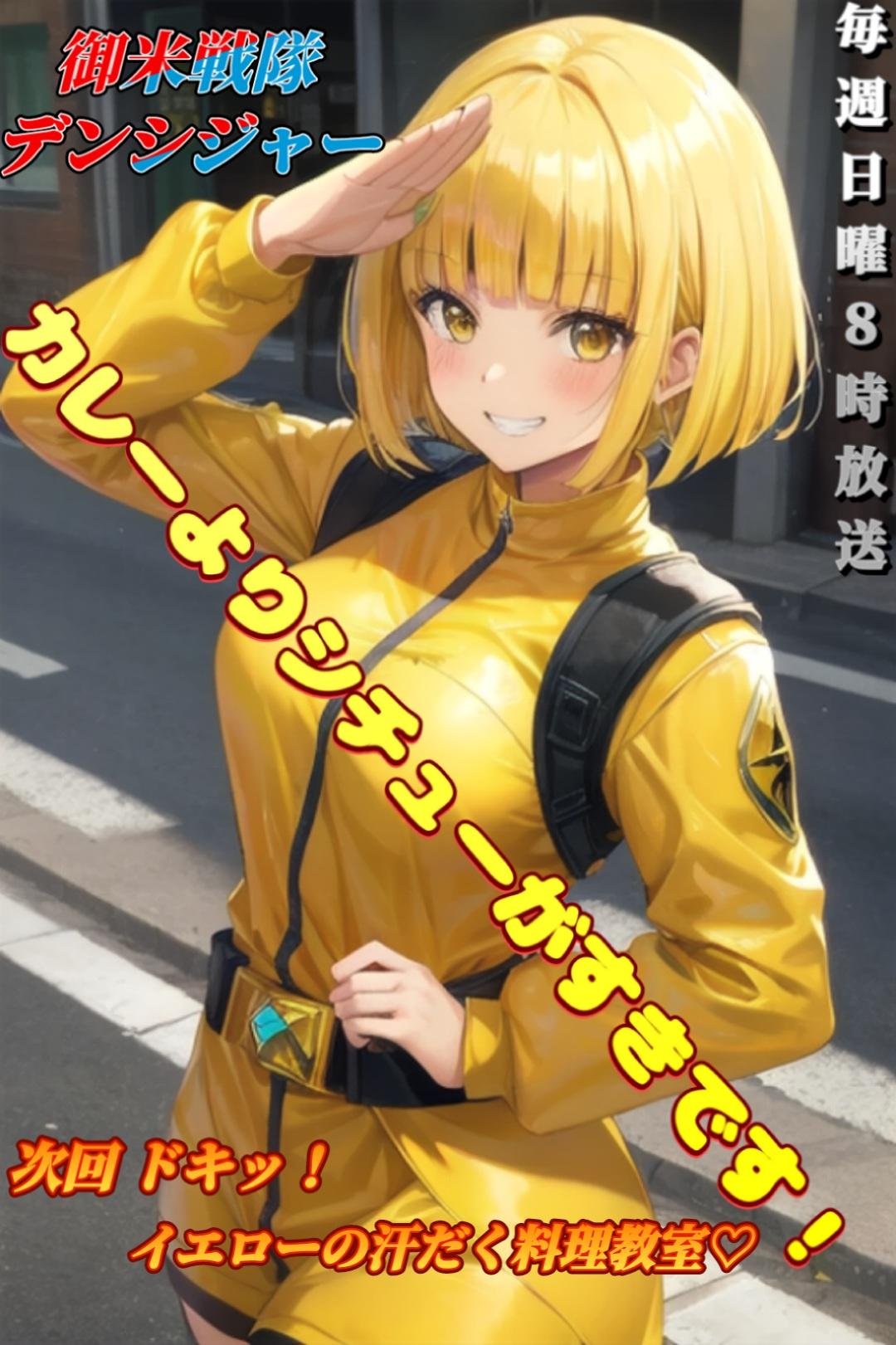 【戦隊ヒロイン】デンシジャーイエロー