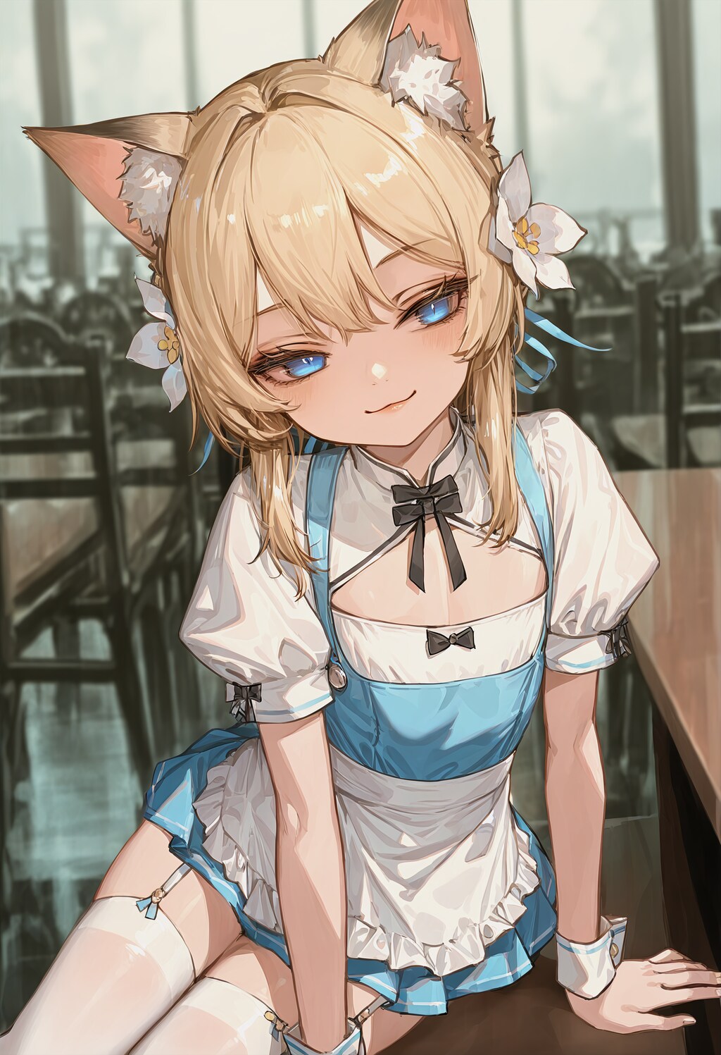 猫耳ウェイトレス