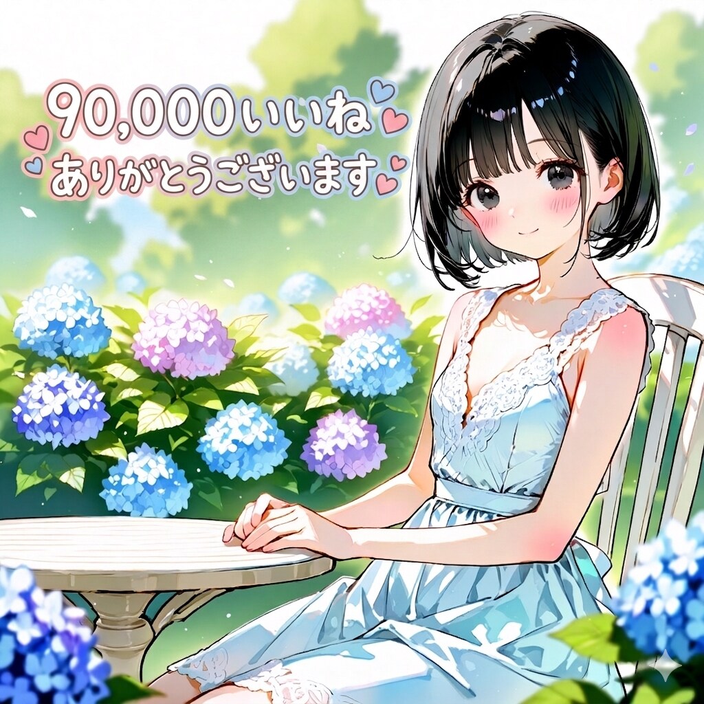 90,000いいね、ありがとうございます