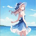海辺のお散歩 3枚目