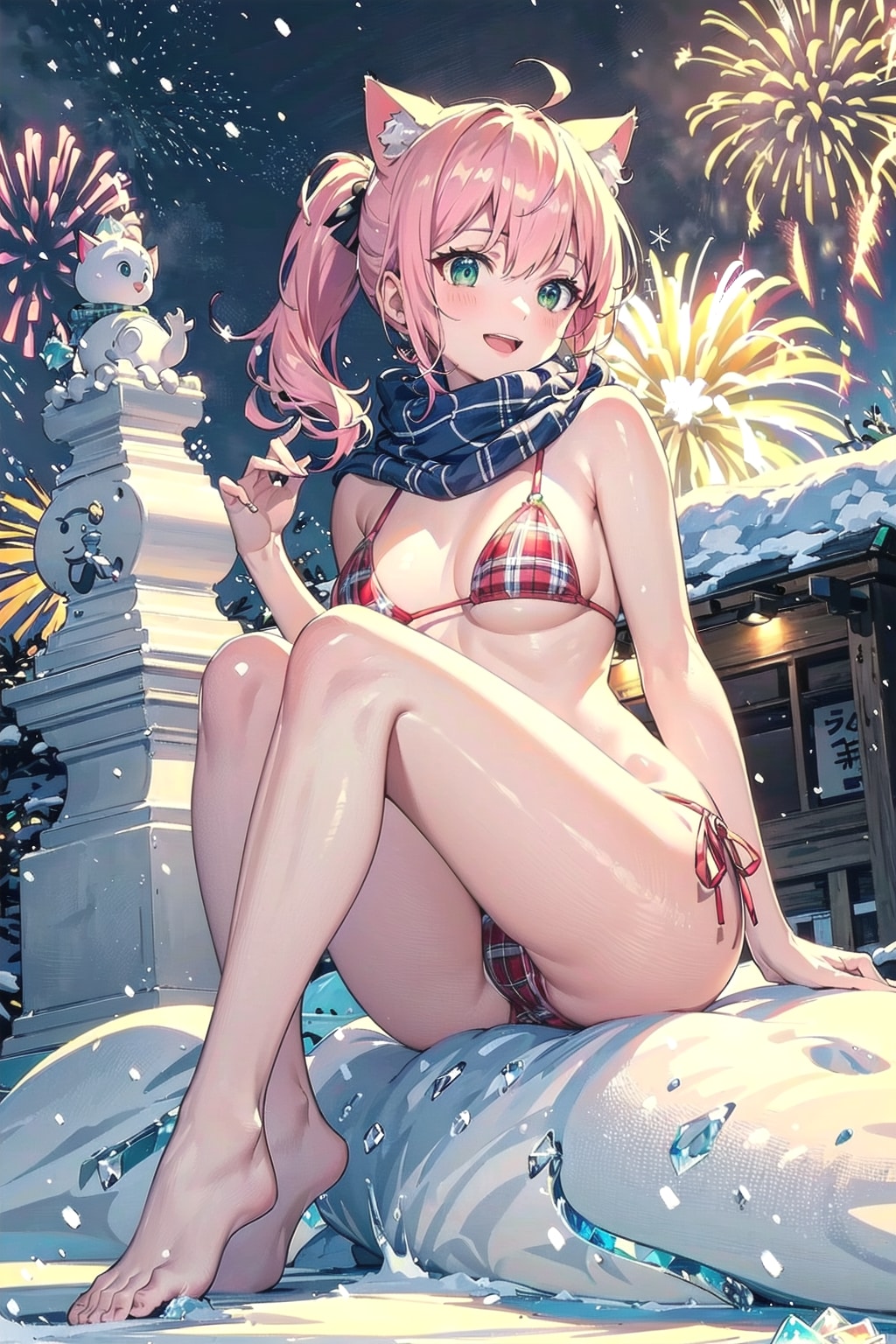 キャハッ💕キャハッ💕雪まつり〜☃️❄️🎆