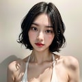 ランダム水着でポロリ 2枚目