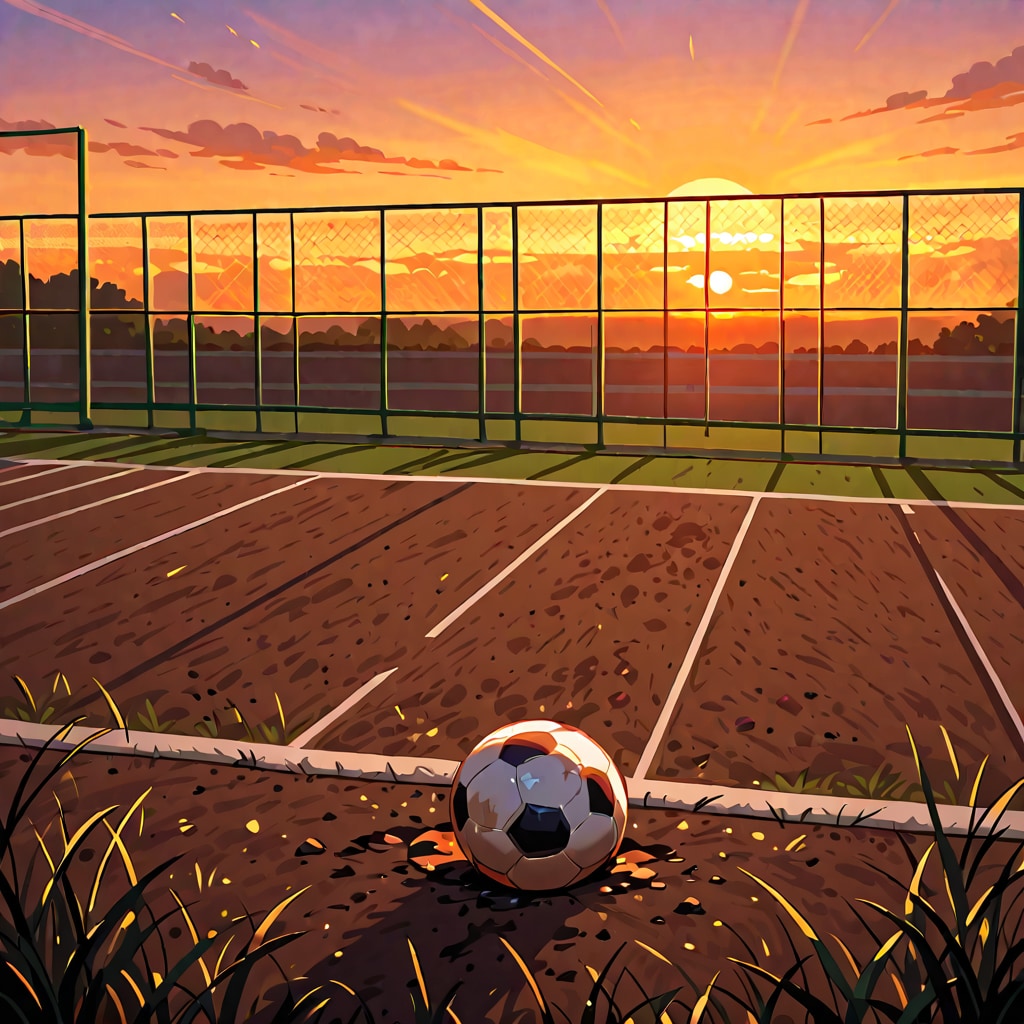 忘れられたサッカーボール