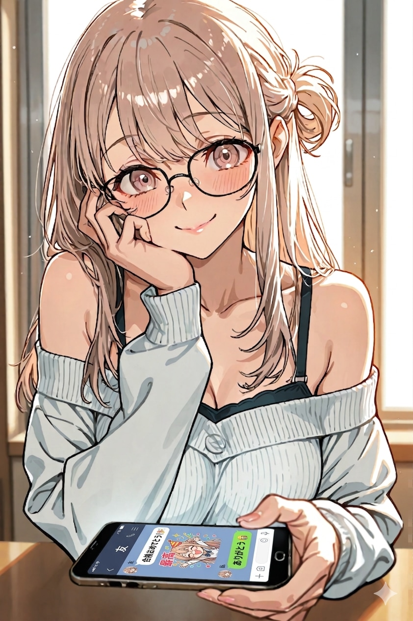 共有したい喜び | の人気AIイラスト・グラビア