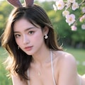 野うさぎとの出会い 10枚目