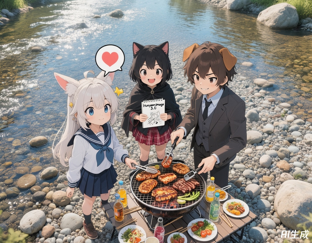 こんにちは、HunyuanImage 3.0