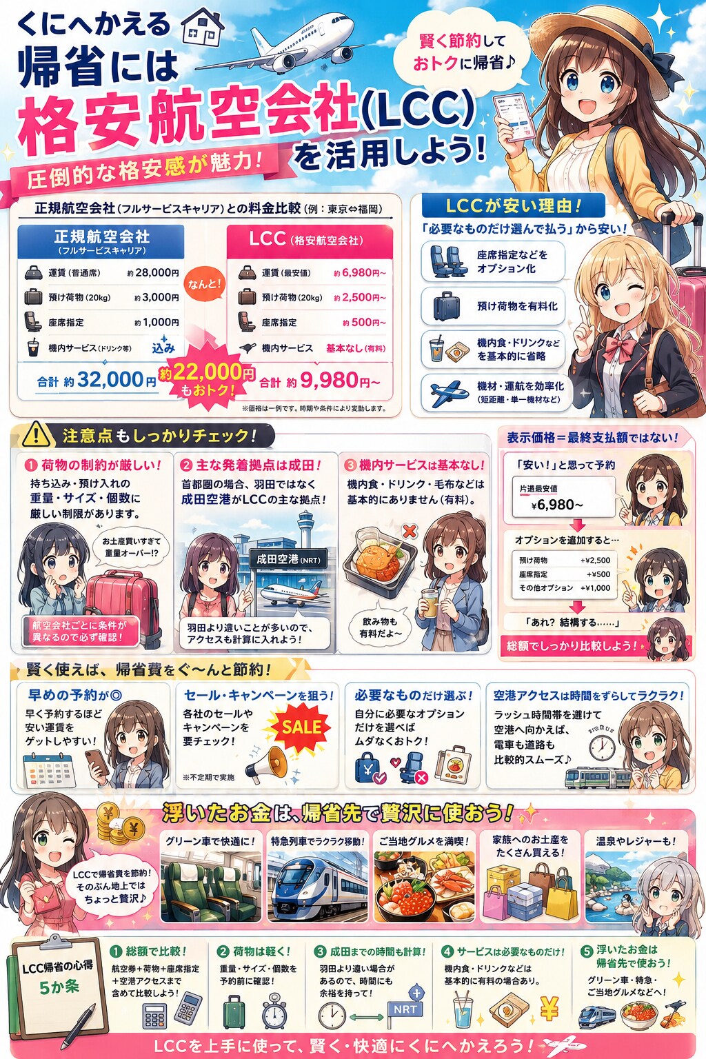 くにへかえるならLCC | の人気AIイラスト・グラビア