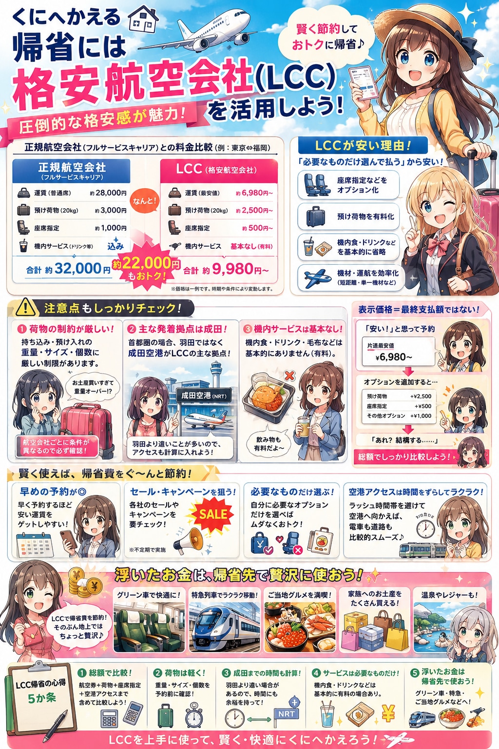 くにへかえるならLCC