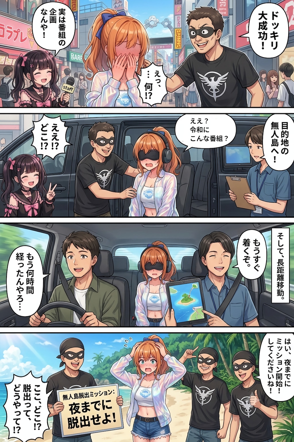 アキナ奮闘中〜アキナ謎の１日編