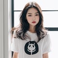 白T美女 20231023 2枚目
