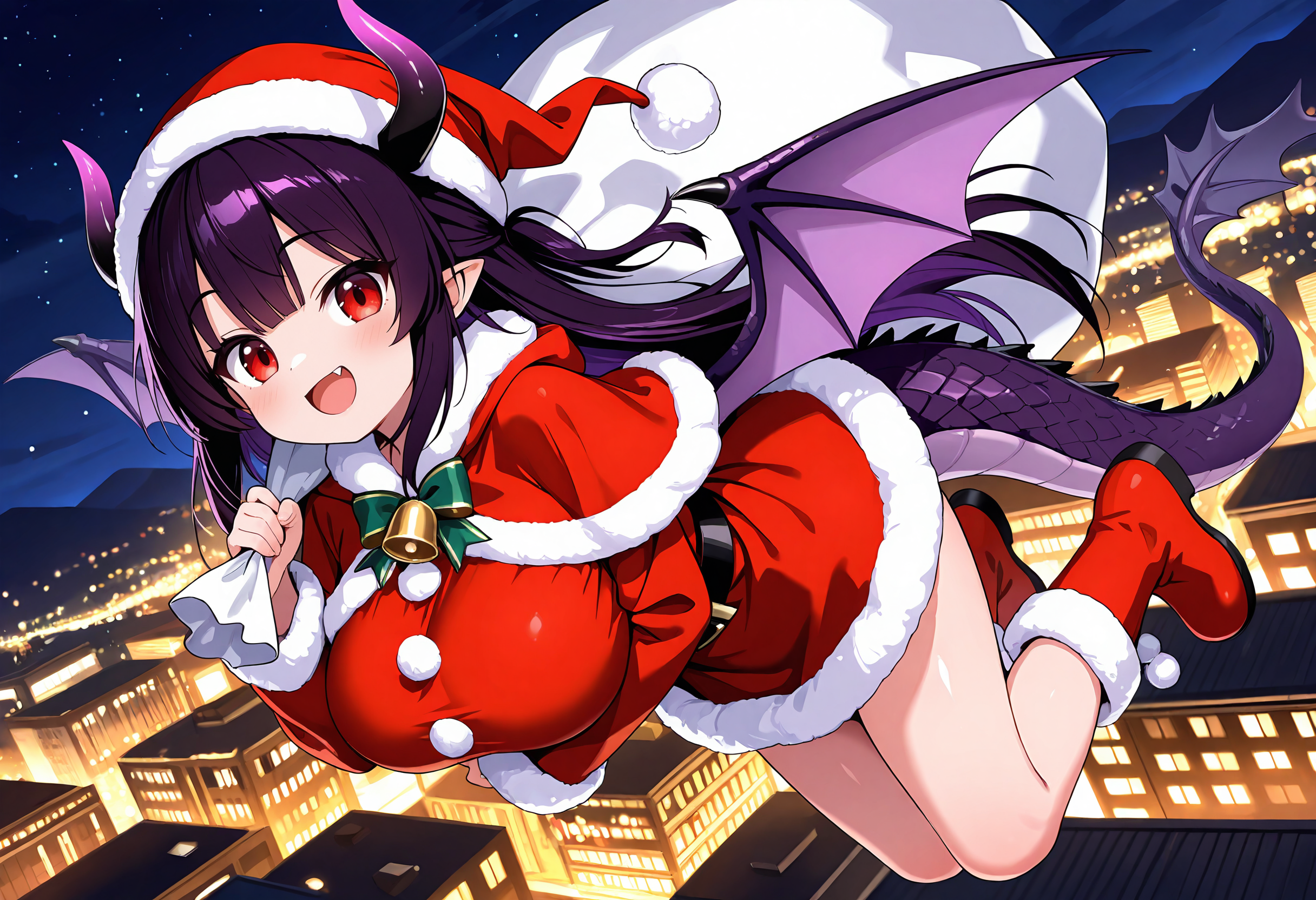 ドラゴン娘・クリスマス