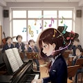 Four seasons学園！〜第2話　音痴な転校生と奇跡のピアノ(合唱付き) 3枚目