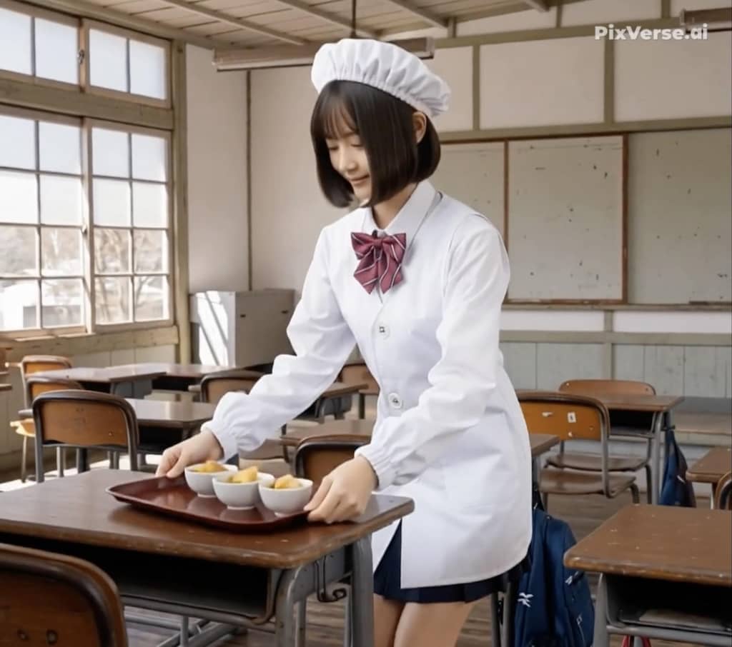 給食当番（無題8）