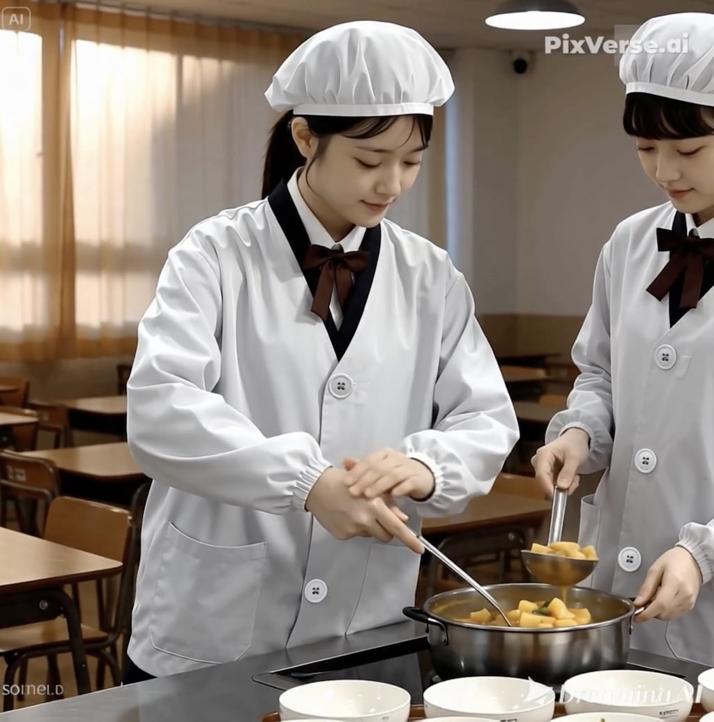 給食当番（無題8）
