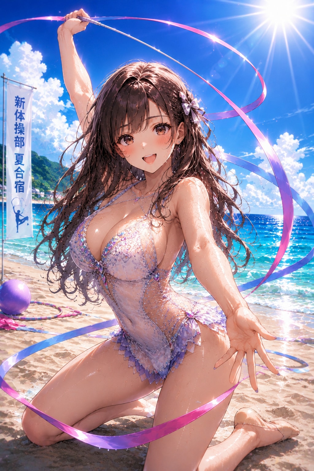 新体操部インザビーチ