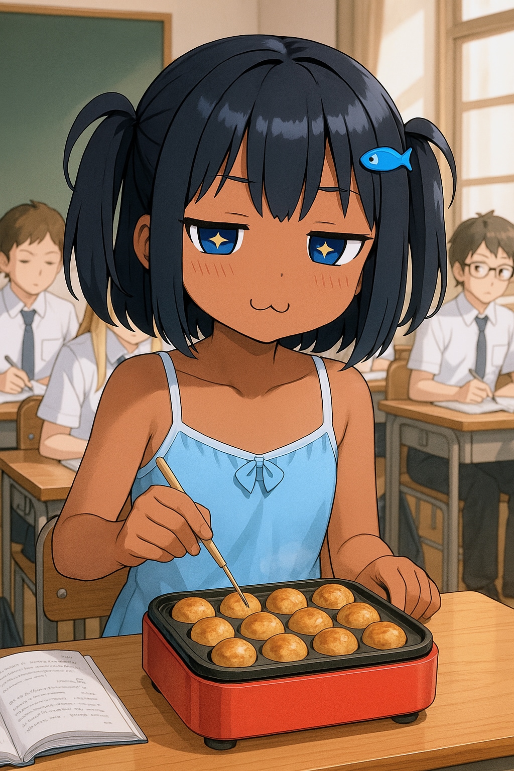 授業中のこなつちゃん４選