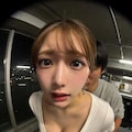 屋内駐車場で美女と 5枚目