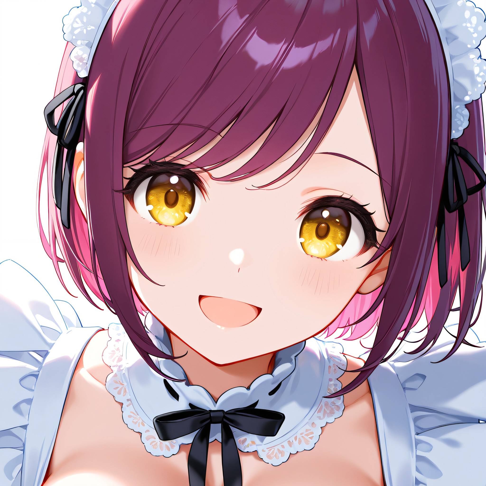 おはようございます（挨拶メイドの芽衣ちゃん）