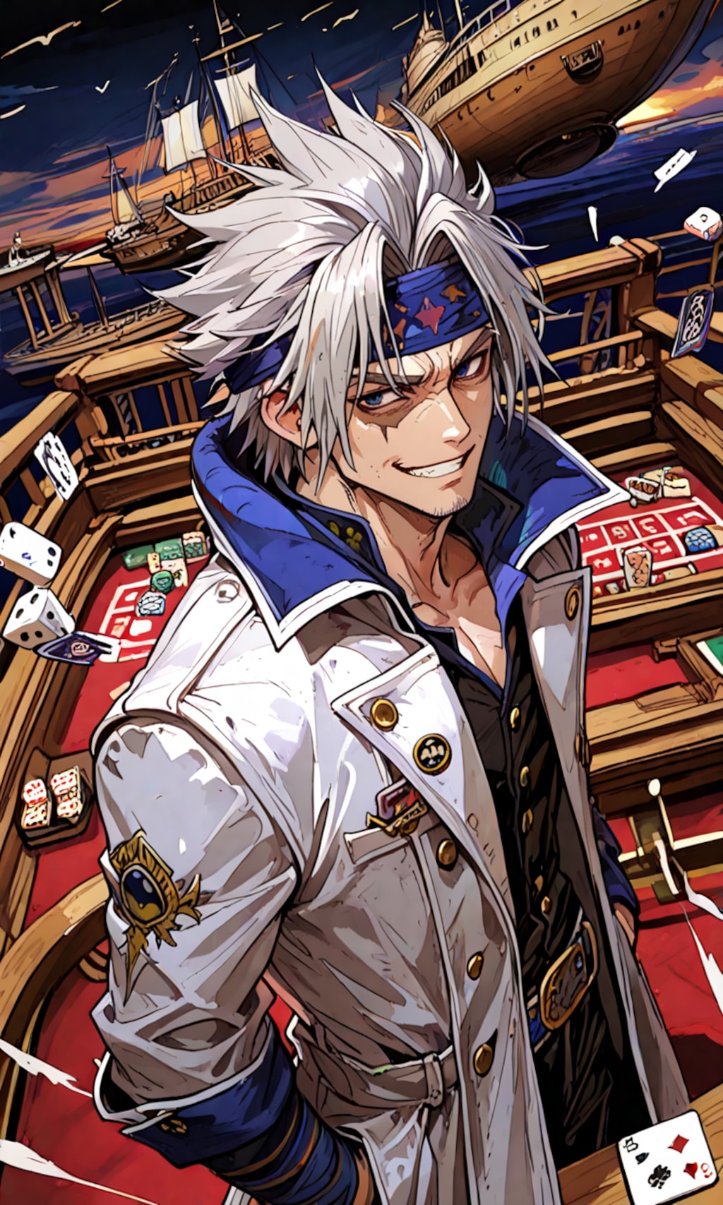 ギャンブル好きの若き海賊さん