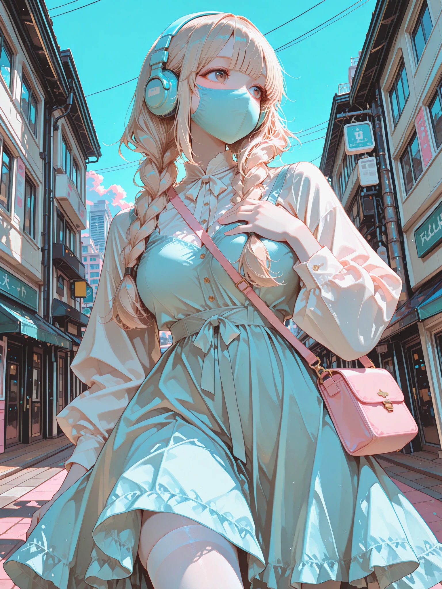 ソライロガール | の人気AIイラスト・グラビア