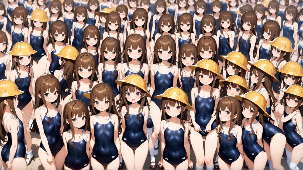 クールビズなら校則で水着に…