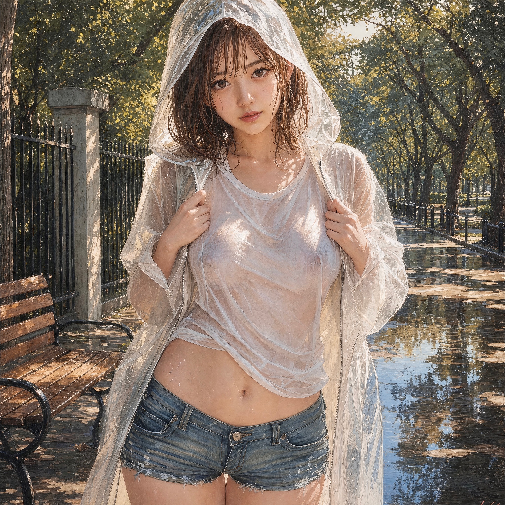 雨上がり